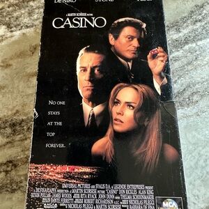 Casino Movie VHS 2 tape set